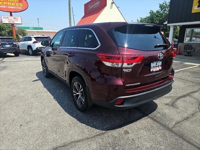 used 2019 Toyota Highlander car, priced at $23,495