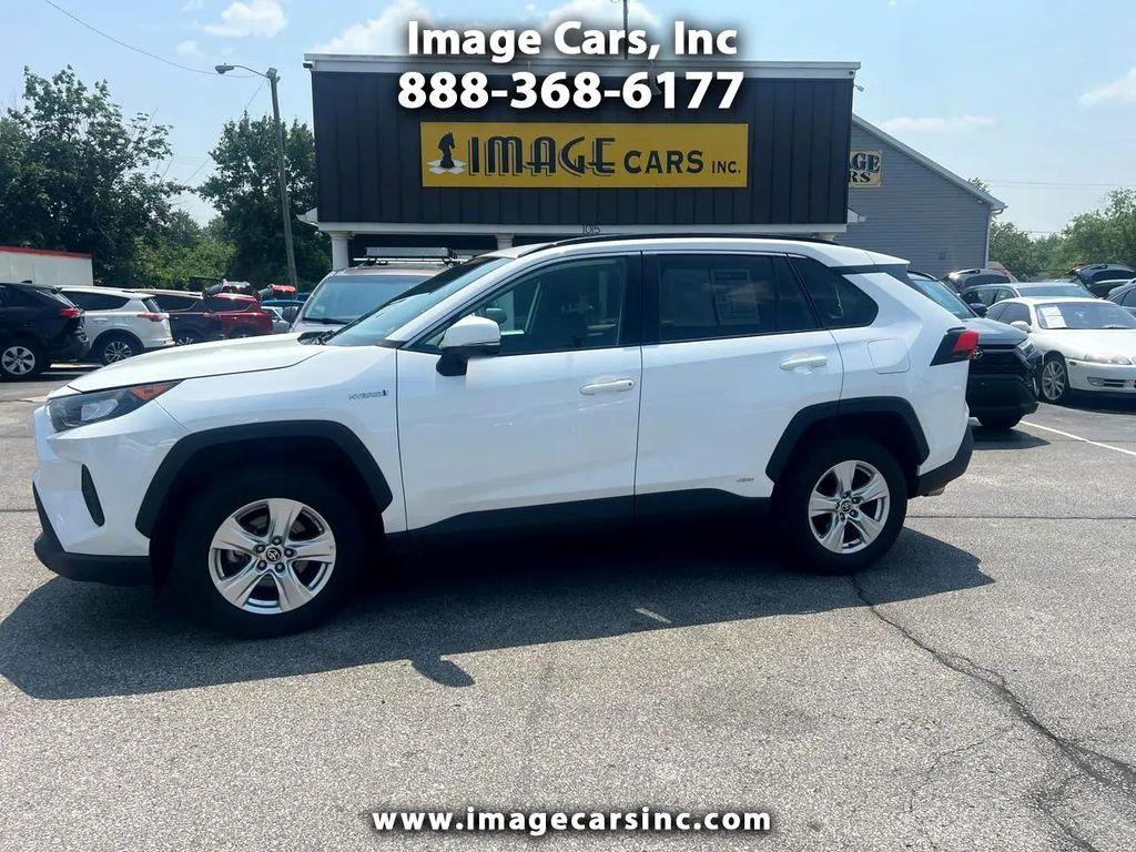 used 2021 Toyota RAV4 Hybrid car, priced at $19,995