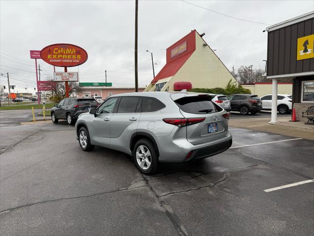 used 2021 Toyota Highlander car, priced at $23,495