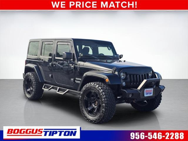 used 2016 Jeep Wrangler Unlimited car, priced at $21,544