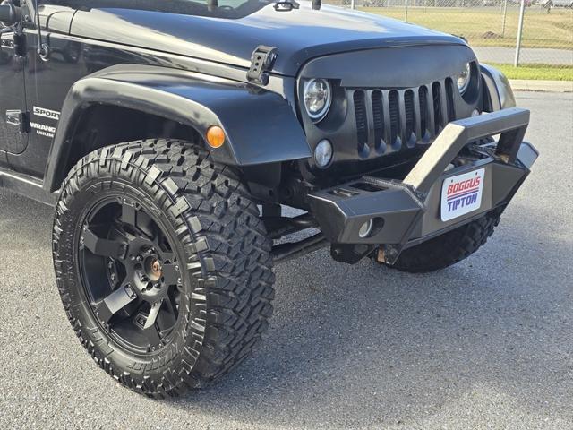 used 2016 Jeep Wrangler Unlimited car, priced at $21,544