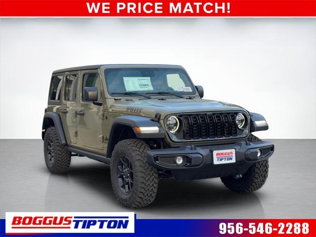 new 2025 Jeep Wrangler car, priced at $50,475