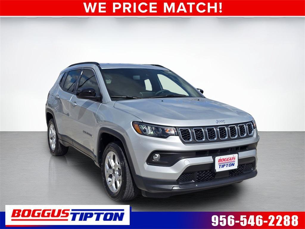 used 2025 Jeep Compass car, priced at $26,995