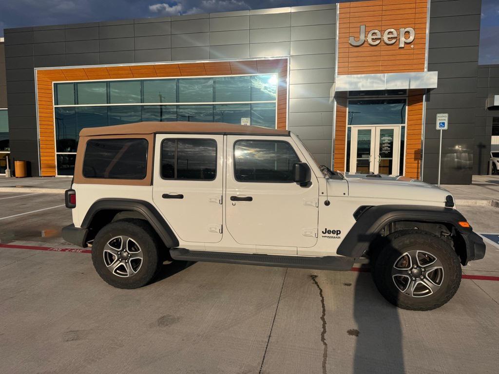 used 2020 Jeep Wrangler Unlimited car, priced at $29,909