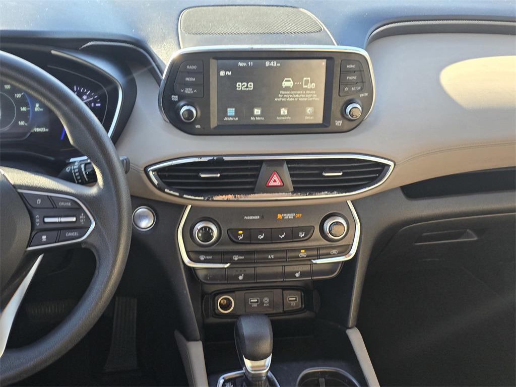 used 2020 Hyundai Santa Fe car, priced at $15,095