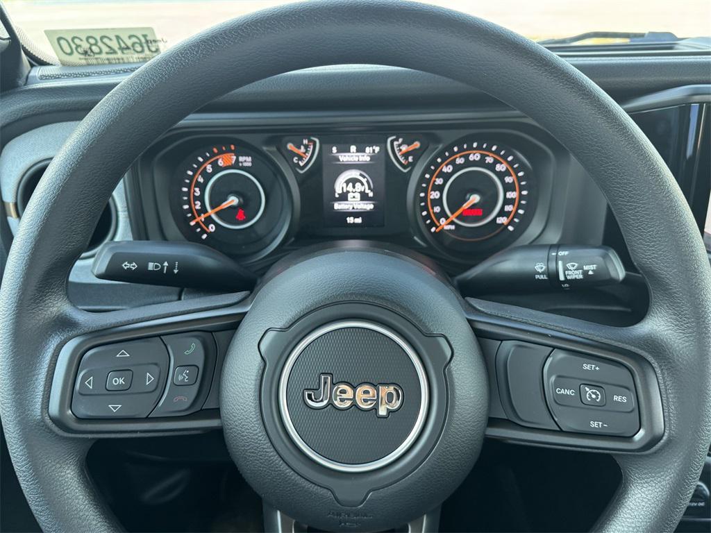 new 2025 Jeep Wrangler car, priced at $27,680