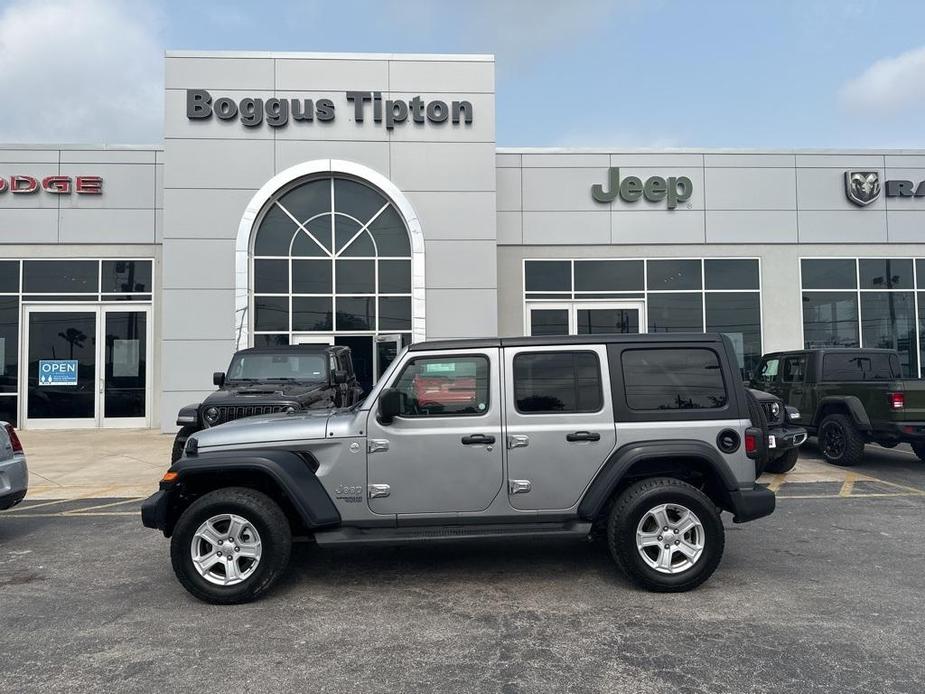used 2020 Jeep Wrangler Unlimited car, priced at $29,867
