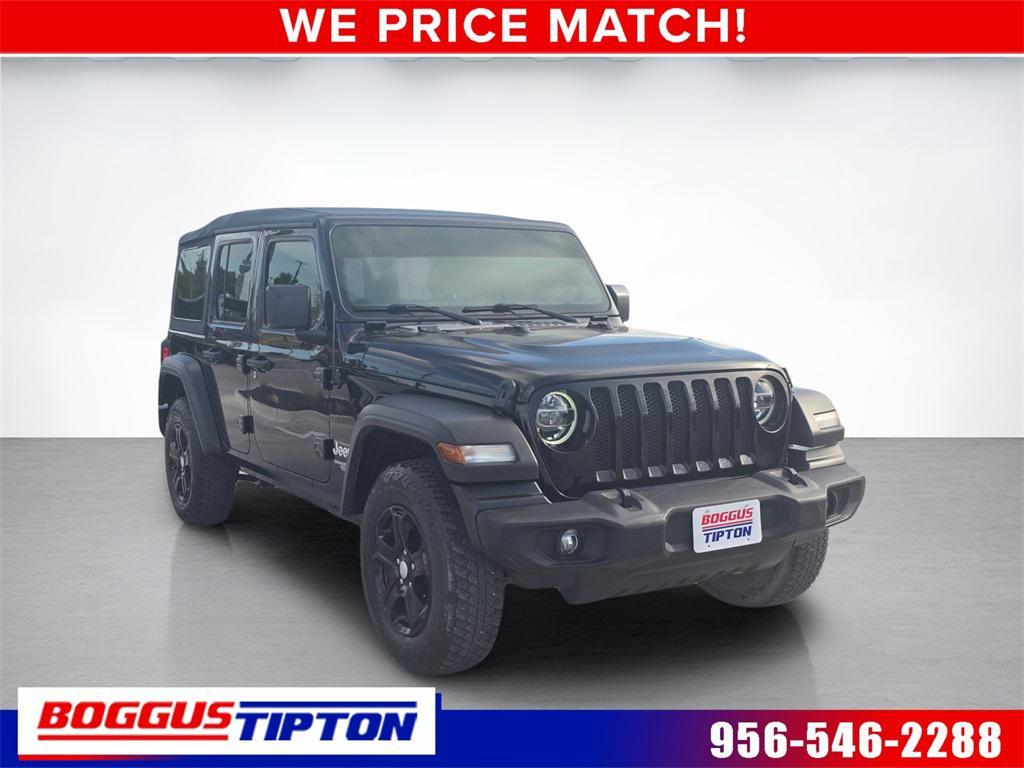 used 2021 Jeep Wrangler Unlimited car, priced at $31,341