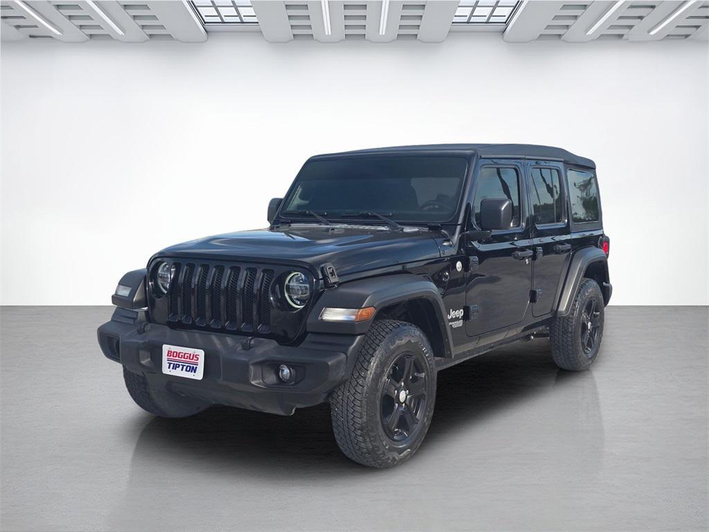 used 2021 Jeep Wrangler Unlimited car, priced at $31,341