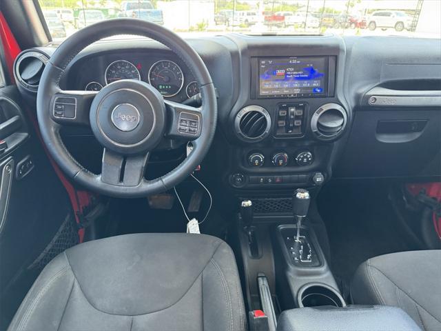 used 2017 Jeep Wrangler Unlimited car, priced at $18,851