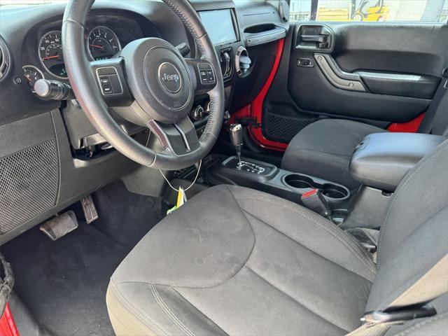 used 2017 Jeep Wrangler Unlimited car, priced at $18,851
