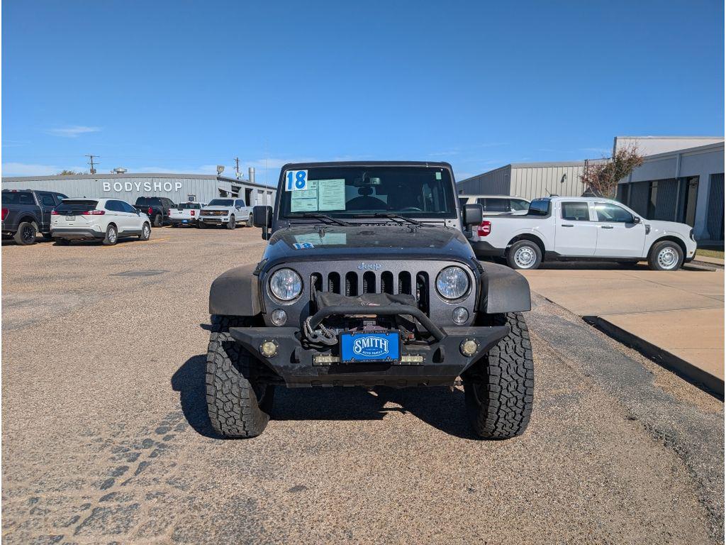 used 2018 Jeep Wrangler JK Unlimited car, priced at $23,750