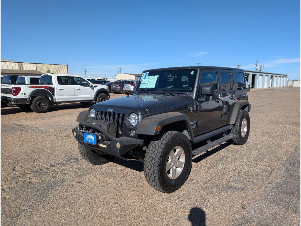 used 2018 Jeep Wrangler JK Unlimited car, priced at $23,750