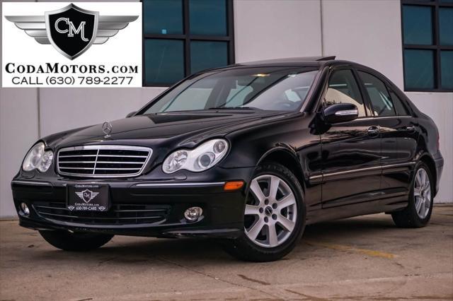 used 2005 Mercedes-Benz C-Class car, priced at $4,990