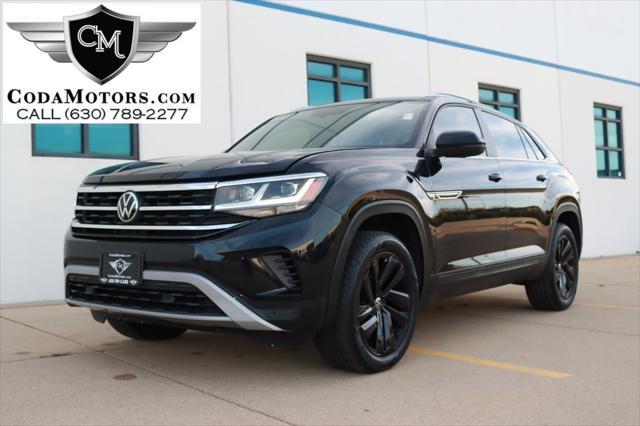 used 2022 Volkswagen Atlas Cross Sport car, priced at $28,490