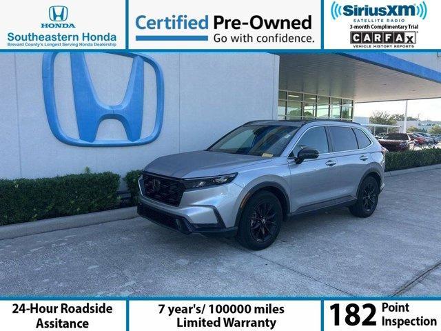 used 2024 Honda CR-V Hybrid car, priced at $32,600