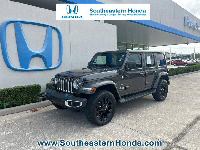 used 2023 Jeep Wrangler 4xe car, priced at $32,850