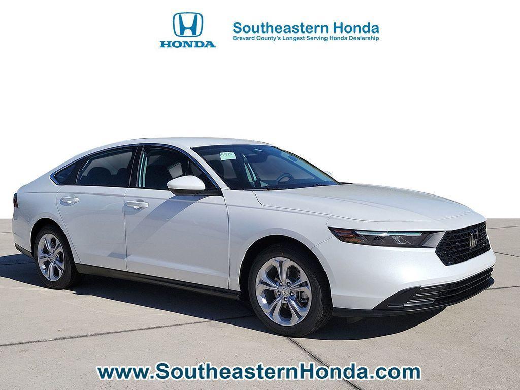 new 2025 Honda Accord car, priced at $29,945