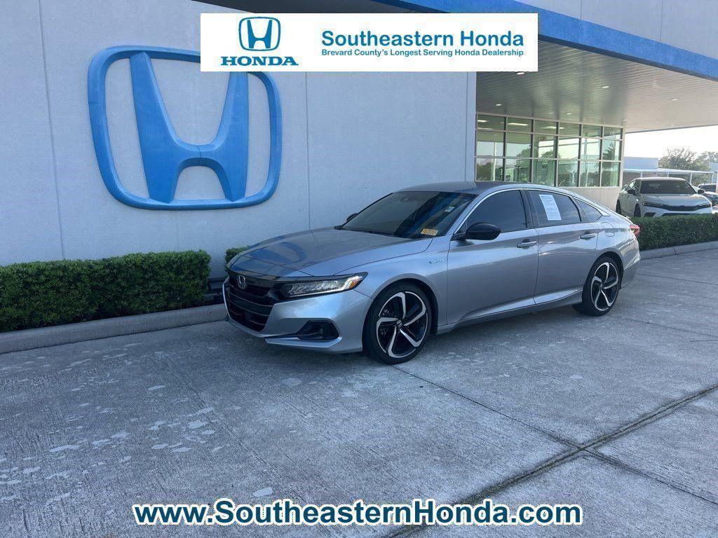 used 2022 Honda Accord Hybrid car, priced at $19,900