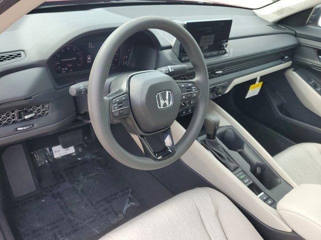 new 2025 Honda Accord car, priced at $31,710