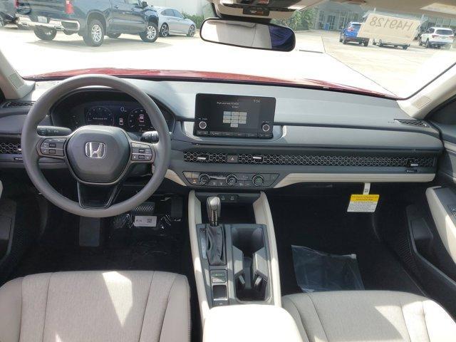 new 2025 Honda Accord car, priced at $31,710