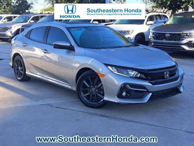 used 2021 Honda Civic car, priced at $21,500