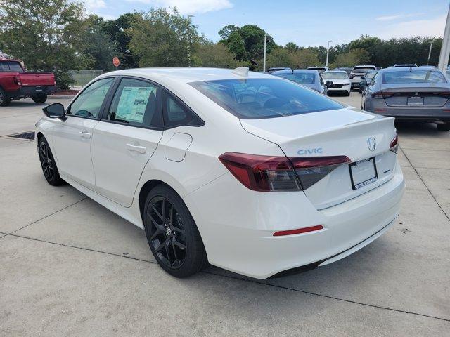 new 2025 Honda Civic Hybrid car, priced at $30,555