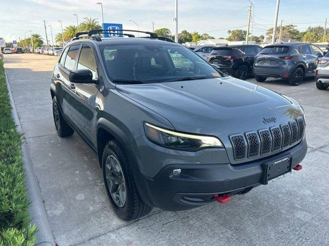 used 2022 Jeep Cherokee car, priced at $25,900