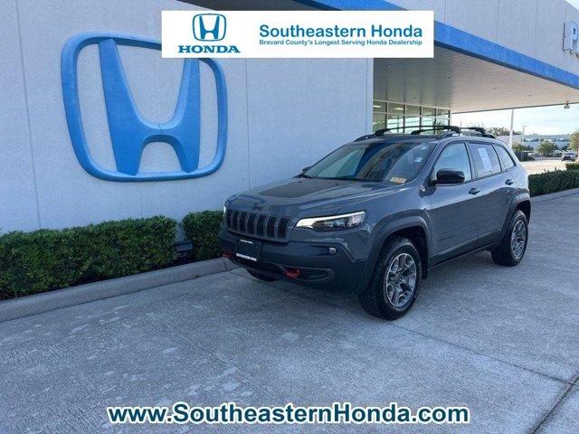 used 2022 Jeep Cherokee car, priced at $25,900