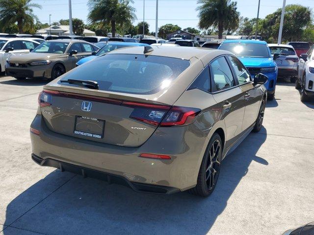 new 2025 Honda Civic car, priced at $29,055