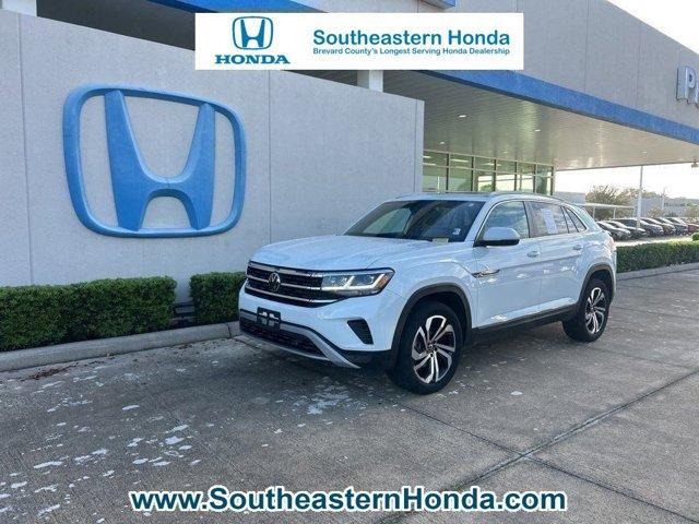 used 2022 Volkswagen Atlas Cross Sport car, priced at $27,000