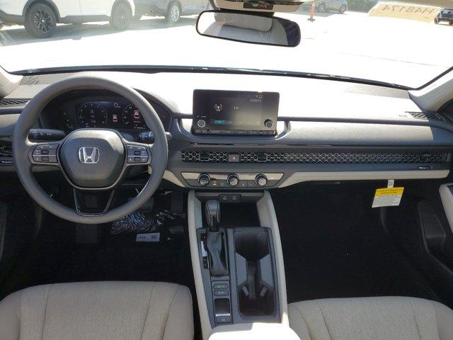 new 2025 Honda Accord car, priced at $29,845