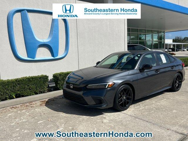 used 2022 Honda Civic car, priced at $23,850