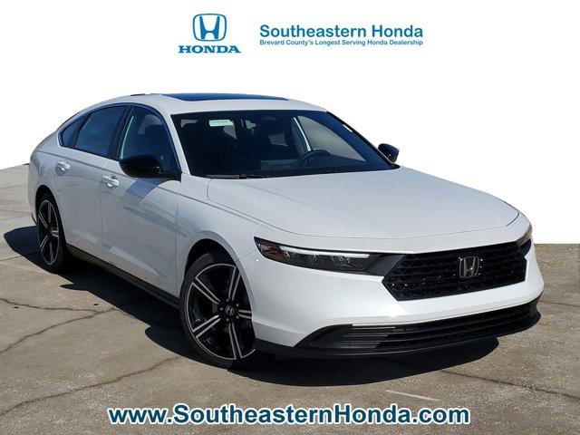 new 2025 Honda Accord Hybrid car, priced at $35,205