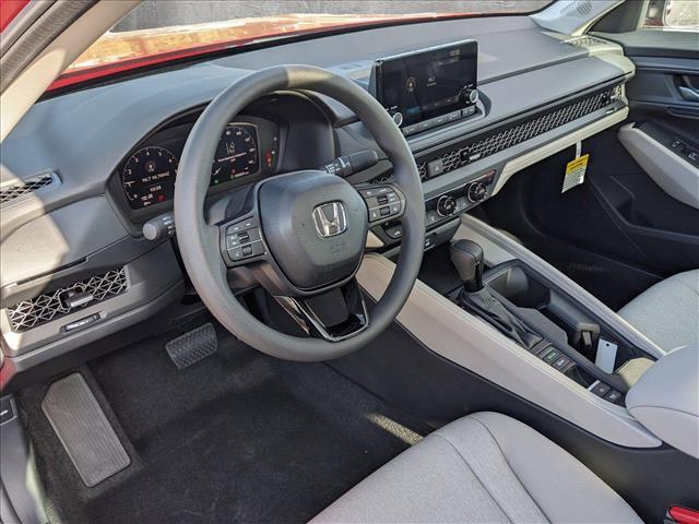 new 2025 Honda Accord car, priced at $32,110