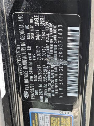 used 2019 Kia Sorento car, priced at $17,000