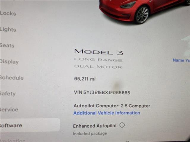 used 2018 Tesla Model 3 car, priced at $19,990