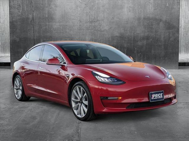 used 2018 Tesla Model 3 car, priced at $19,990