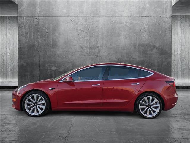 used 2018 Tesla Model 3 car, priced at $19,990