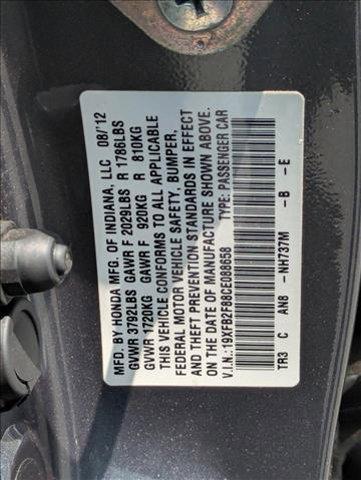 used 2012 Honda Civic car, priced at $10,261
