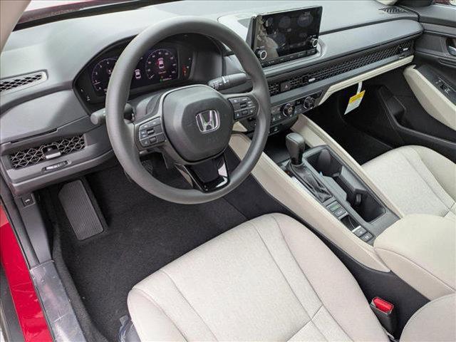 new 2025 Honda Accord car, priced at $32,165