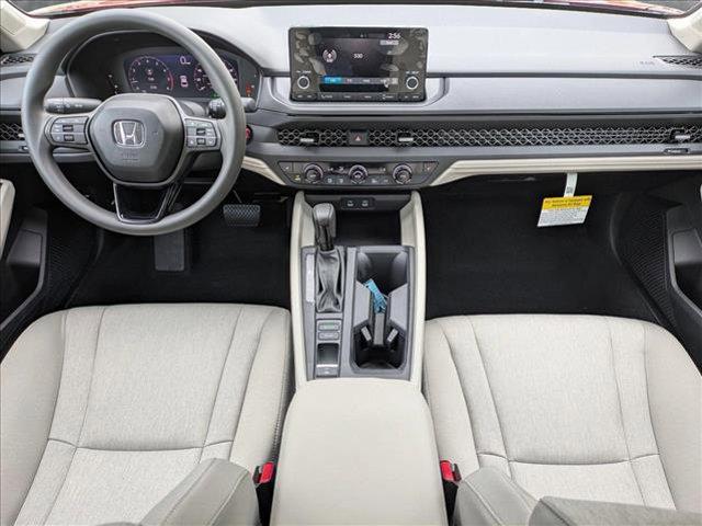 new 2025 Honda Accord car, priced at $30,705
