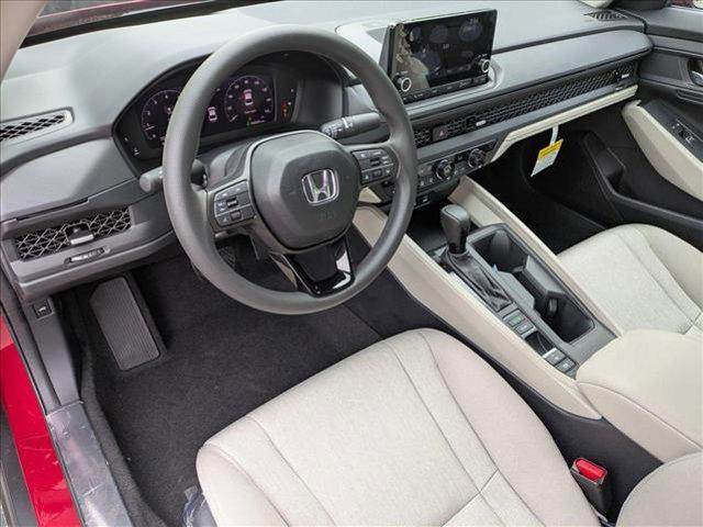 new 2025 Honda Accord car, priced at $30,705