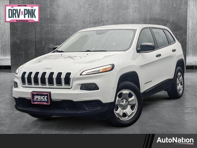 used 2016 Jeep Cherokee car, priced at $11,641