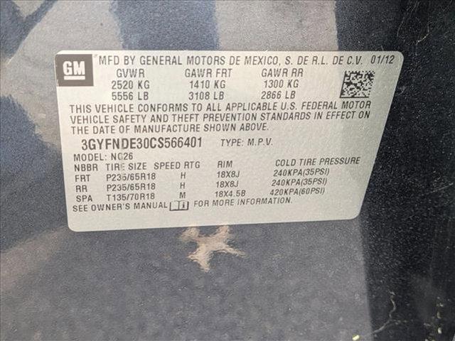 used 2012 Cadillac SRX car, priced at $10,952