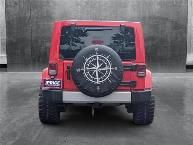 used 2015 Jeep Wrangler Unlimited car, priced at $18,495