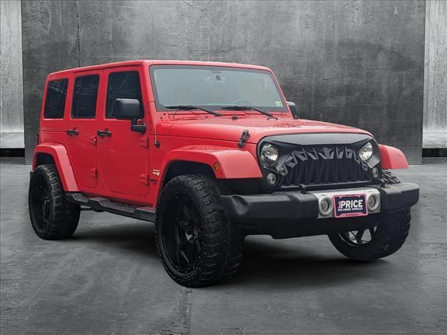 used 2015 Jeep Wrangler Unlimited car, priced at $18,495