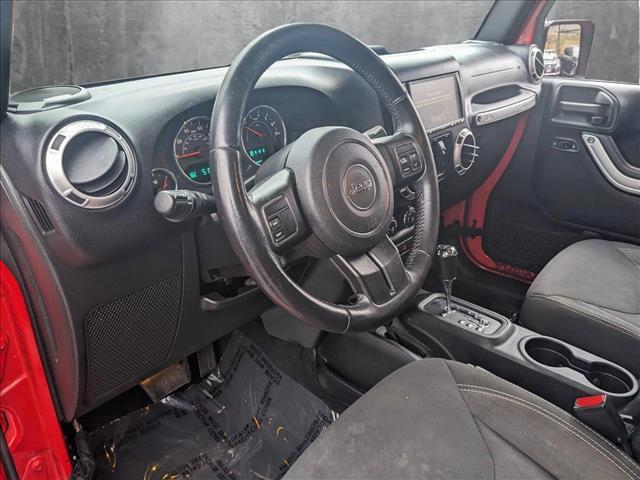 used 2015 Jeep Wrangler Unlimited car, priced at $18,495