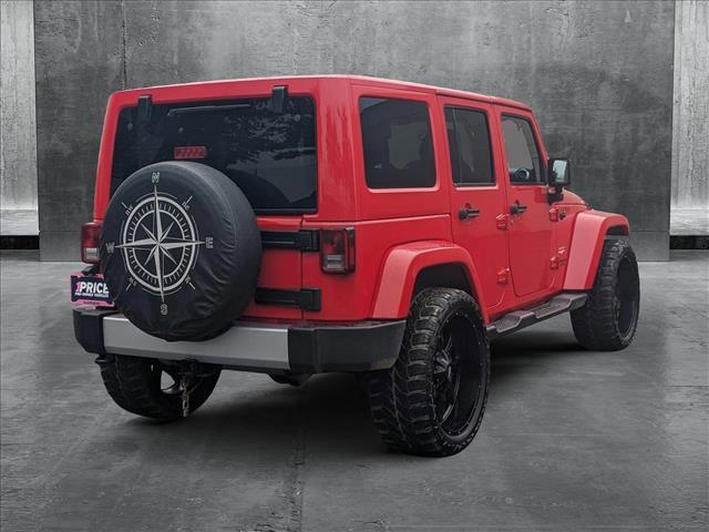 used 2015 Jeep Wrangler Unlimited car, priced at $18,495