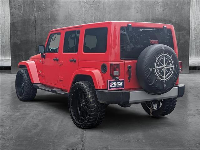 used 2015 Jeep Wrangler Unlimited car, priced at $18,495